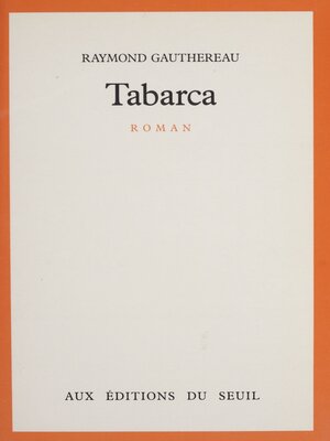 cover image of Tabarca